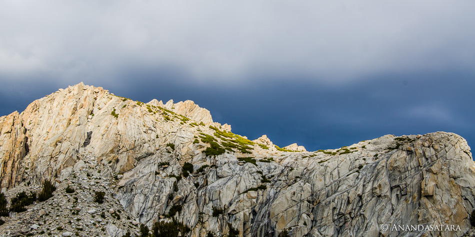 "Miraculous Future" Fletcher Peak, view from Vogelsang Lake, Yosemite National Park