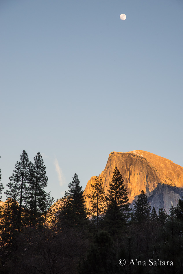 Yosemite Valley ley line energy node