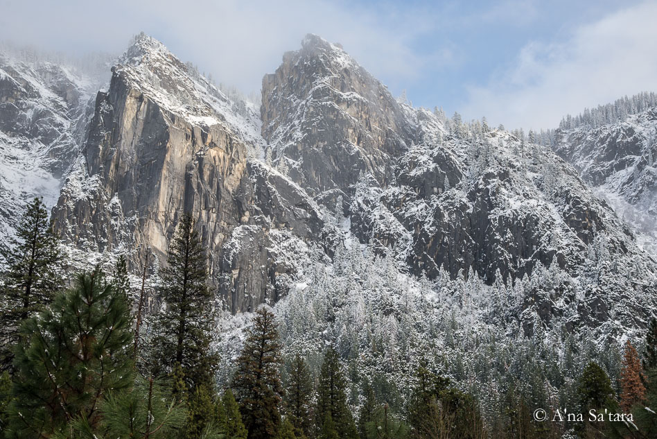Yosemite Valley ley line energy node